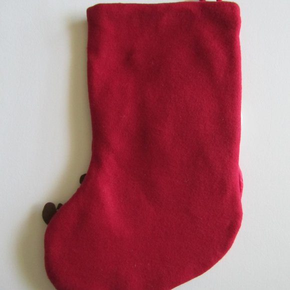 Jingles & Joy 3D Santa & Reindeer Decorative Christmas Stocking Christmas Home - Picture 8 of 12